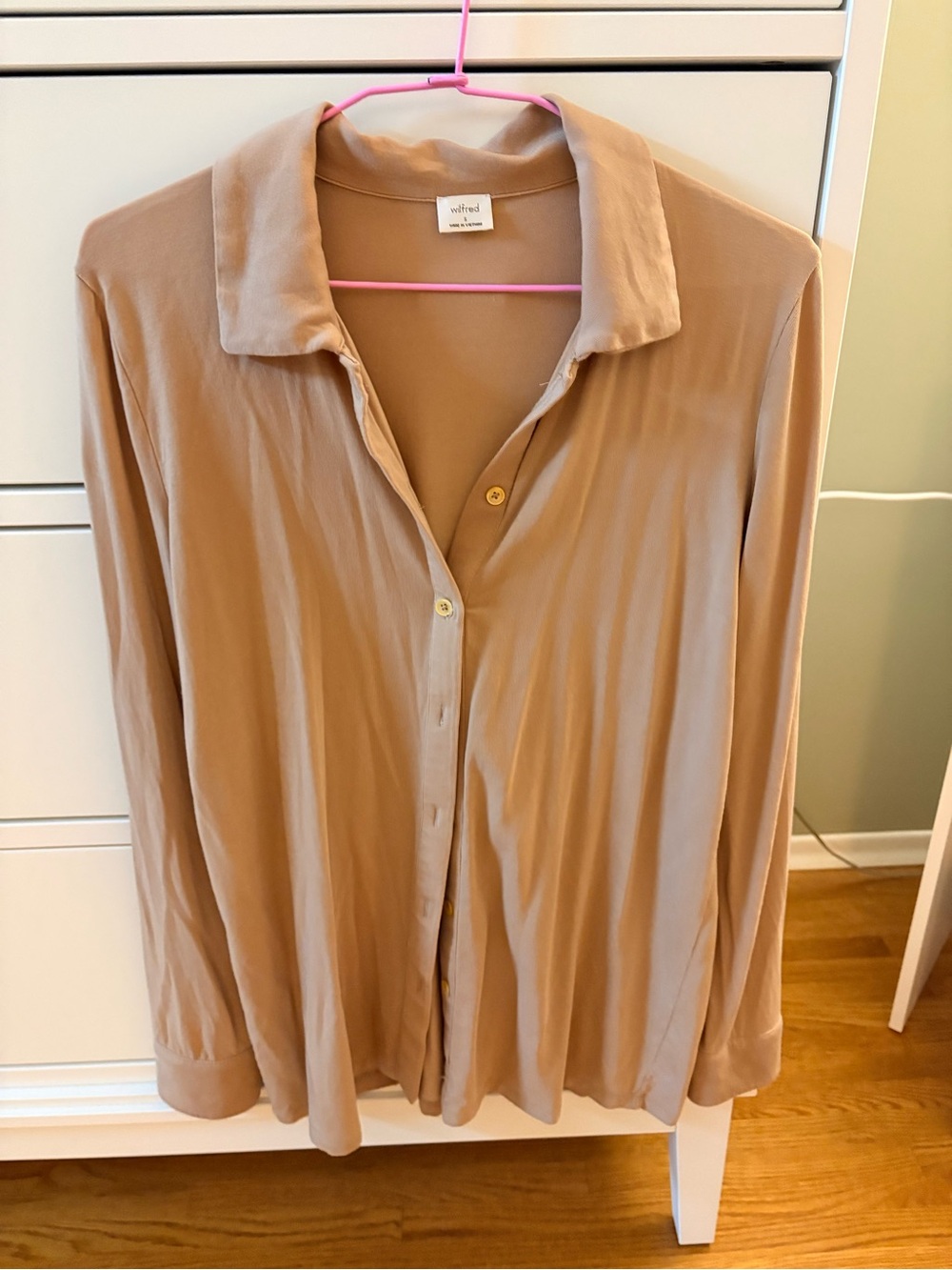 Wilfred button long sleeve